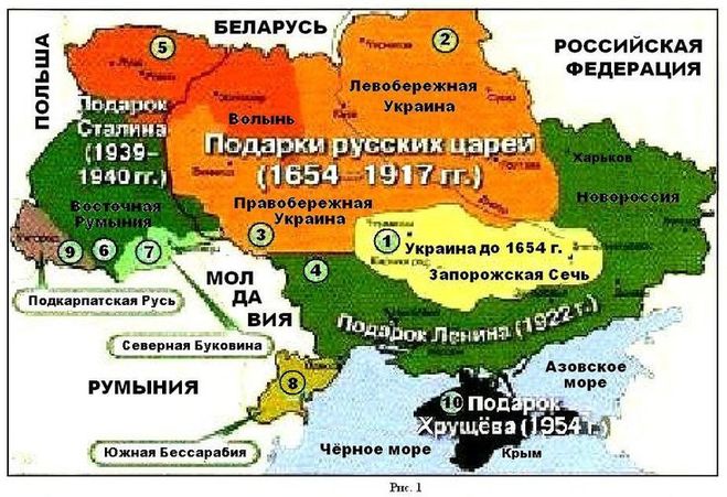 украина карта